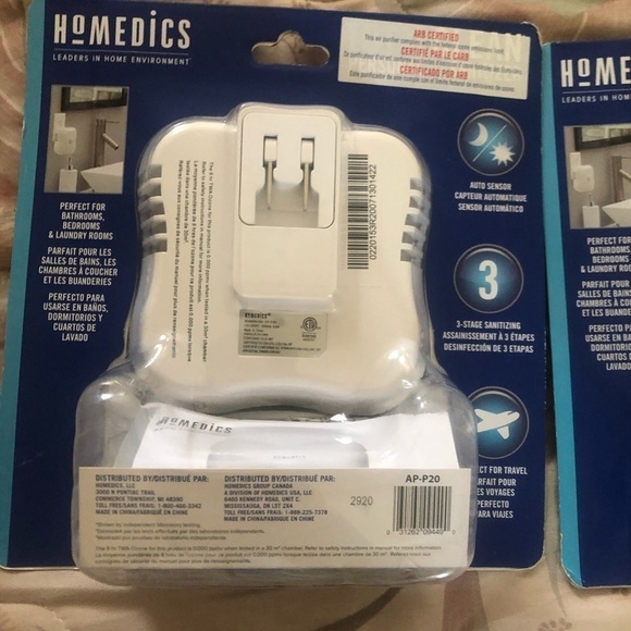 - 2 New With Box  Home medicsTotal Clean PersonalSir Saniti - Picture 10 of 11